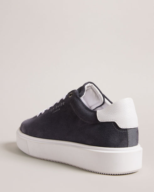 BREYONS-Sneakers-Suede Inflated Sole Trainer- Ted Baker Romania
